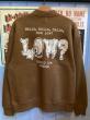 EDWARD LOW ”LOW?” SWEAT CARDIGAN (BROWN)