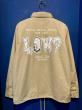 EDWARD LOW ”LOW?” COACH JACKET (BEIGE)