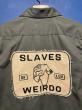 WEIRDO / SLAVES - L/S WORK SHIRTS (BLACK)