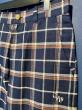 GAVIAL / check pants (NAVY)