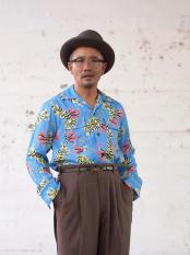 【予約商品】The Groovin High/50s L/S Shirt / Tiger