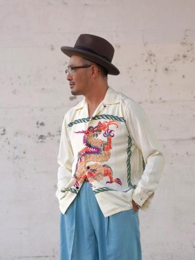 【予約商品】The Groovin High/50s L/S Shirt / Dragon