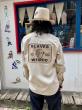 WEIRDO / SLAVES - L/S WORK SHIRTS (IVORY)