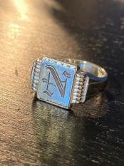 NORTH NO NAME/ SIGNET RING【N】