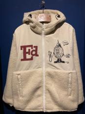 Vinny×EDWARD LOW ”FAN CLUB” FLEECE PARKA (NATURAL)