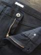 GAVIAL / black slim stretch denim pants