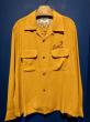 WEIRDO / DRAGWAY - L/S SHIRTS (MUSTARD)