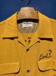 WEIRDO / DRAGWAY - L/S SHIRTS (MUSTARD)