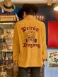WEIRDO / DRAGWAY - L/S SHIRTS (MUSTARD)