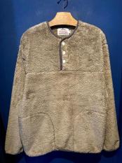 Healthknit / Sherpa Fleece Henry Neck (MOCHA)