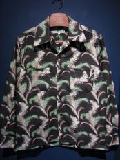 5WHISTLE /  HAWAIIAN NEL SHIRTS (BLACK)