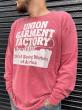 NORTH NO NAME / L/S T ”GARMENT FACTORY” (Red)