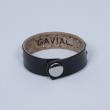 GAVIAL / two line studs wristband”Diago” (BLACK)