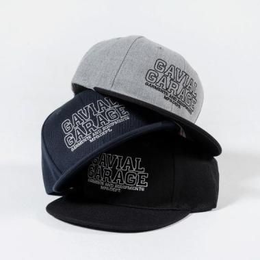 【予約商品】GAVIAL GARAGE /  flat visor cap_college