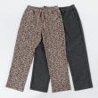【予約商品】GAVIAL / leopard easy pants