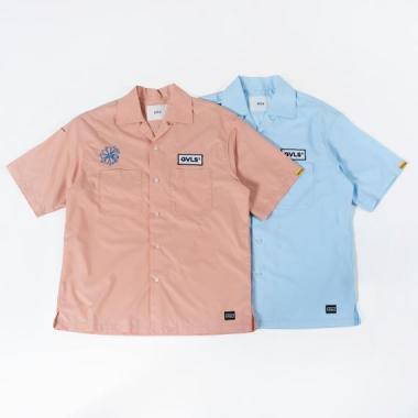 【予約商品】GAVIAL / s/s embroidery shirts