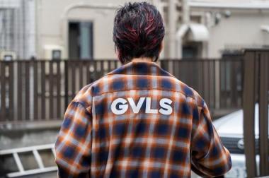 【予約商品】GAVIAL / l/s check shirts_プリント有り