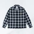 【予約商品】GAVIAL / l/s check shirts_プリント有り