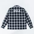 【予約商品】GAVIAL / l/s check shirts_プリント有り