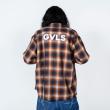 【予約商品】GAVIAL / l/s check shirts_プリント有り
