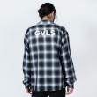 【予約商品】GAVIAL / l/s check shirts_プリント有り