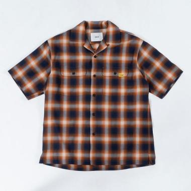 【予約商品】GAVIAL / s/s check shirts_プリント無し
