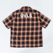 【予約商品】GAVIAL / s/s check shirts_プリント有り