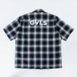 【予約商品】GAVIAL / s/s check shirts_プリント有り