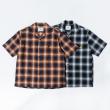 【予約商品】GAVIAL / s/s check shirts_プリント有り