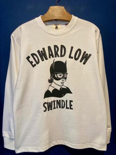 EDWARD LOW×Fz ”Cat Mask” L/S T (WHT)
