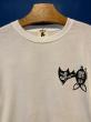 EDWARD LOW×Fz ”Bat&Wolf” L/S T (WHT)