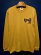 EDWARD LOW×Fz ”Bat&Wolf” L/S T (YEL)