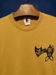 EDWARD LOW×Fz ”Bat&Wolf” L/S T (YEL)