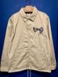 EDWARD LOW×Fz ”Bat&Wolf” COACH JACKET (BEIGE)