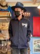 EDWARD LOW×Fz ”Bat&Wolf” COACH JACKET (NAVY)