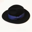 GAVIAL / center crease felt hat (BLACK)