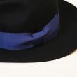 GAVIAL / center crease felt hat (BLACK)