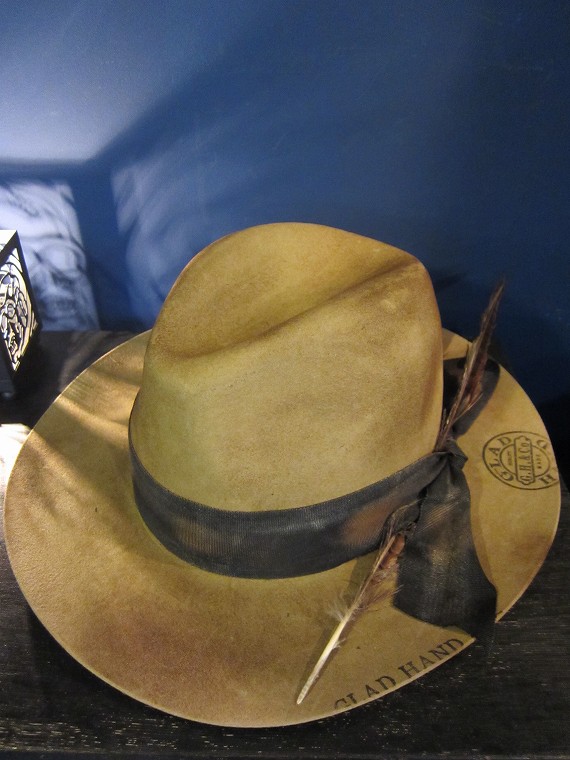 glad hand co hat luv letter beige swindle