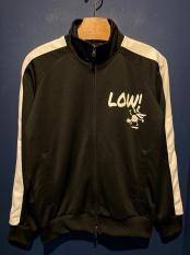 EDWARD LOW / ”LOW!”JERSEY TRACK JACKET (BLACK×WHT)