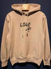 EDWARD LOW / ”LOW!” SWEAT PARKA (PINK)