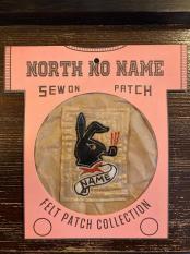 North No Name　FELT PATCH (NAME)