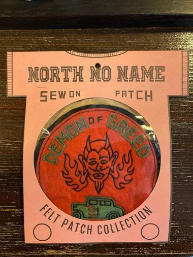 North No Name　FELT PATCH (DEMON)