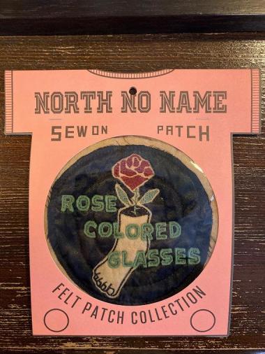 North No Name　FELT PATCH (ROSE)