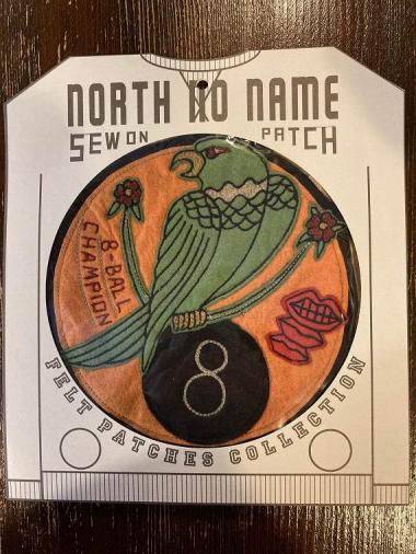 North No Name　FELT PATCH (8-BALL)