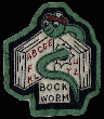 North No Name　FELT PATCH (BOOK WORM)