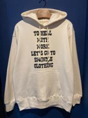 EDWARD LOW ”CRUEL WORLD” SWEAT PARKA (NAT)