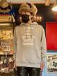 EDWARD LOW ”CRUEL WORLD” SWEAT PARKA (GRAY)
