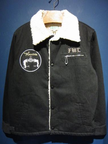 5WHISTLE /  SAILOR'S BOA JACKET (BLACK)