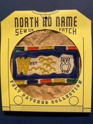 North No Name　FELT PATCH (WEST)