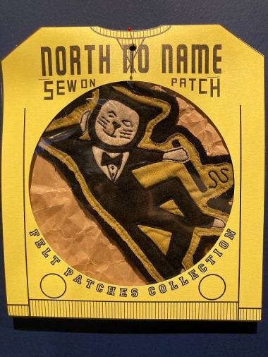 North No Name　FELT PATCH (CAT)